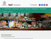 Tablet Screenshot of benihandicrafts.com